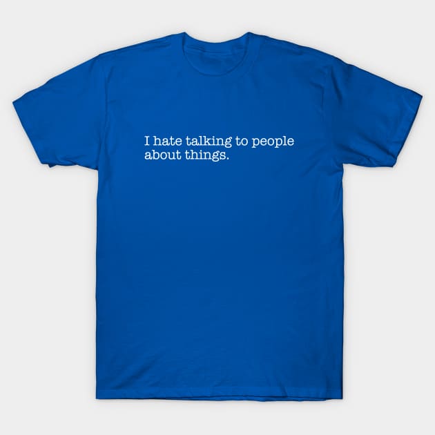 People T-Shirt by lyndsayruelle